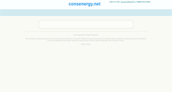 Desktop Screenshot of consenergy.net